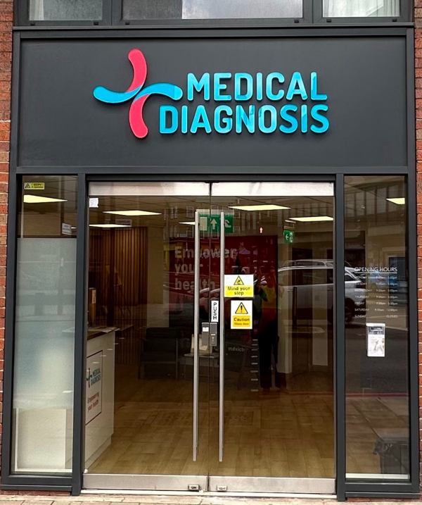 medical diagnosis victoria entrance