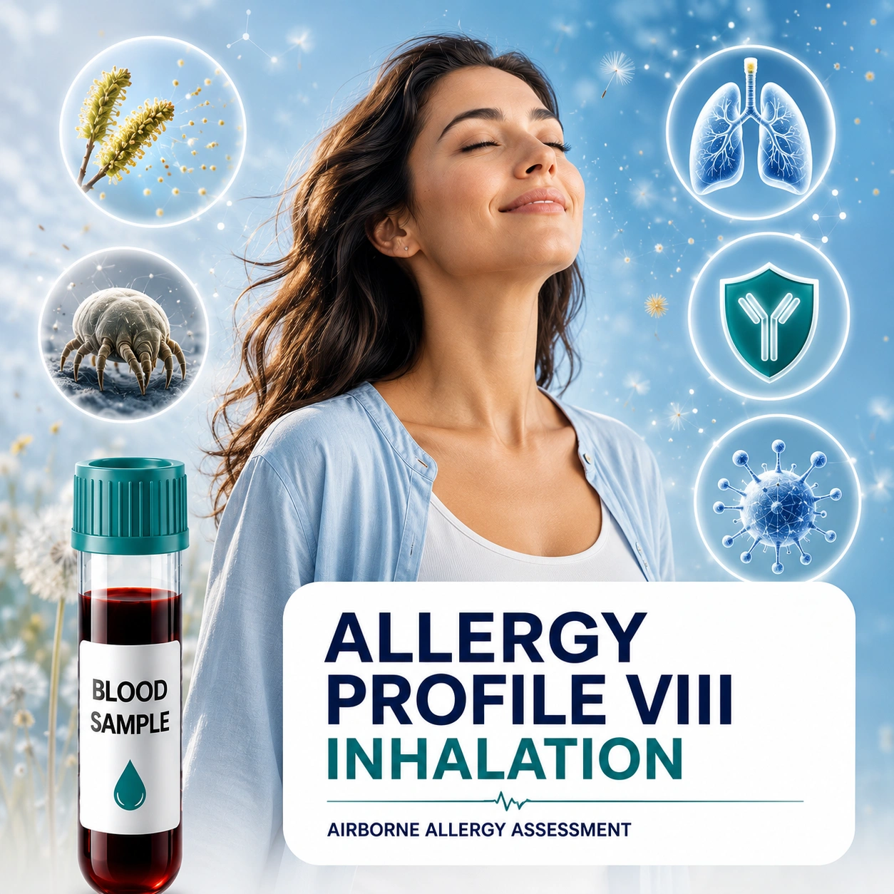Allergy Profile VIII (Inhalation) - Allergy Screening Blood Test in London