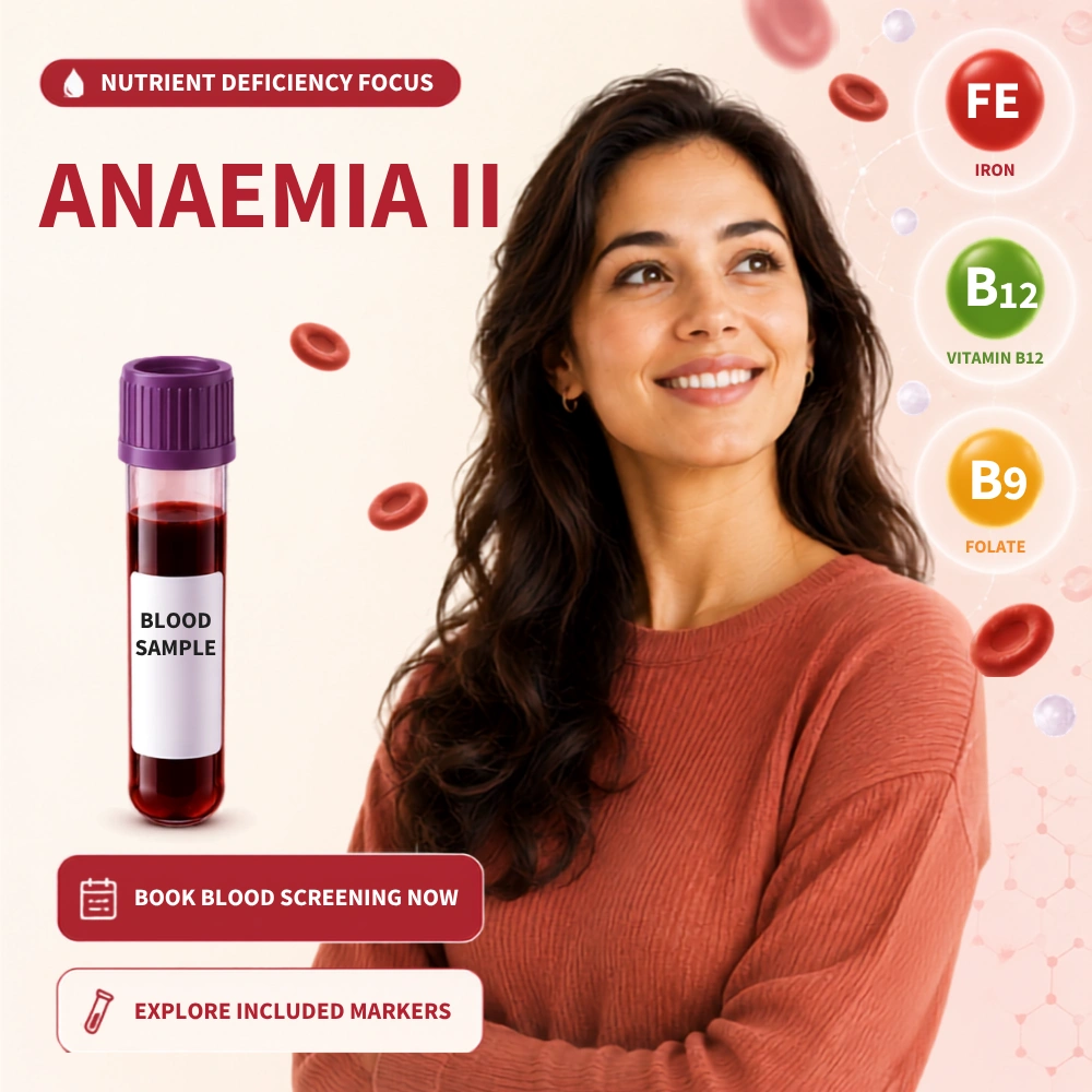 Anaemia profile II - Blood Test in London at medical diagnosis victoria