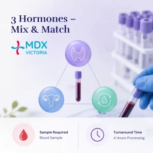 3 Hormones – Mix & Match profile at medical diagnosis victoria