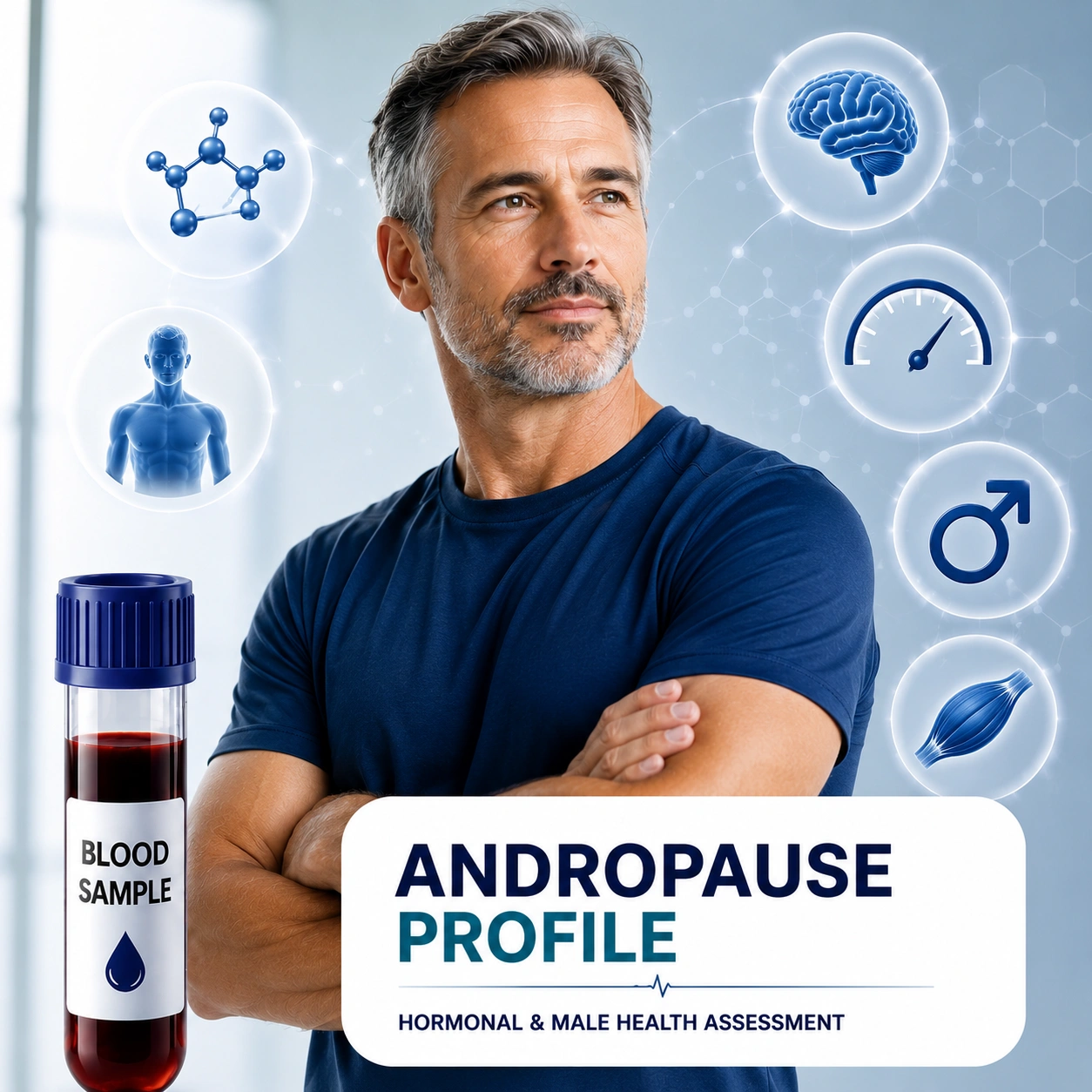Andropause Profile - Male Hormone Blood Test in London