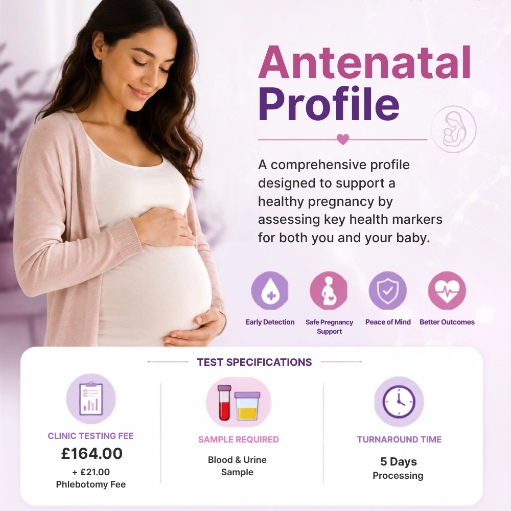 Antenatal Profile - Blood Test in London at medical diagnosis victoria