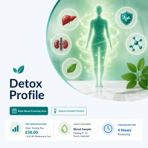 Detox Profile in London at Medical Diagnosis Victoria