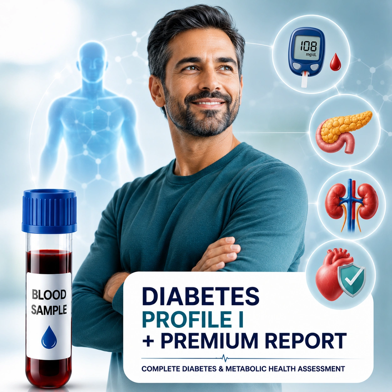Diabetes Profile I + Premium Report - Blood Test London