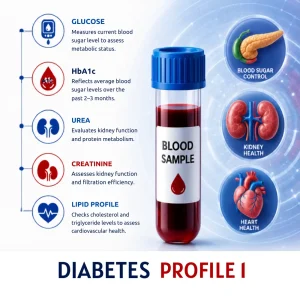 Diabeties profile 1 in london at medical diagnosis victoria