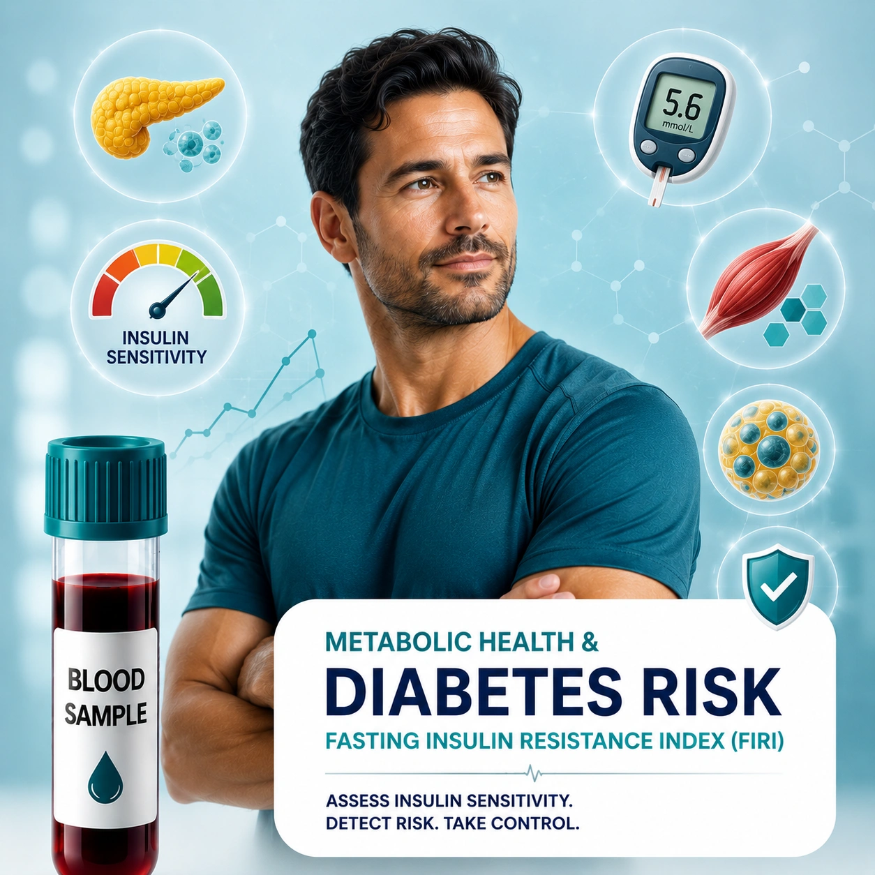 Fasting Insulin Resistance Index (FIRI) - Blood Test in London