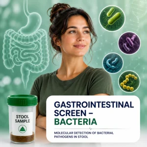 Gastrointestinal Screen - Bacteria Stool PCR Test in London
