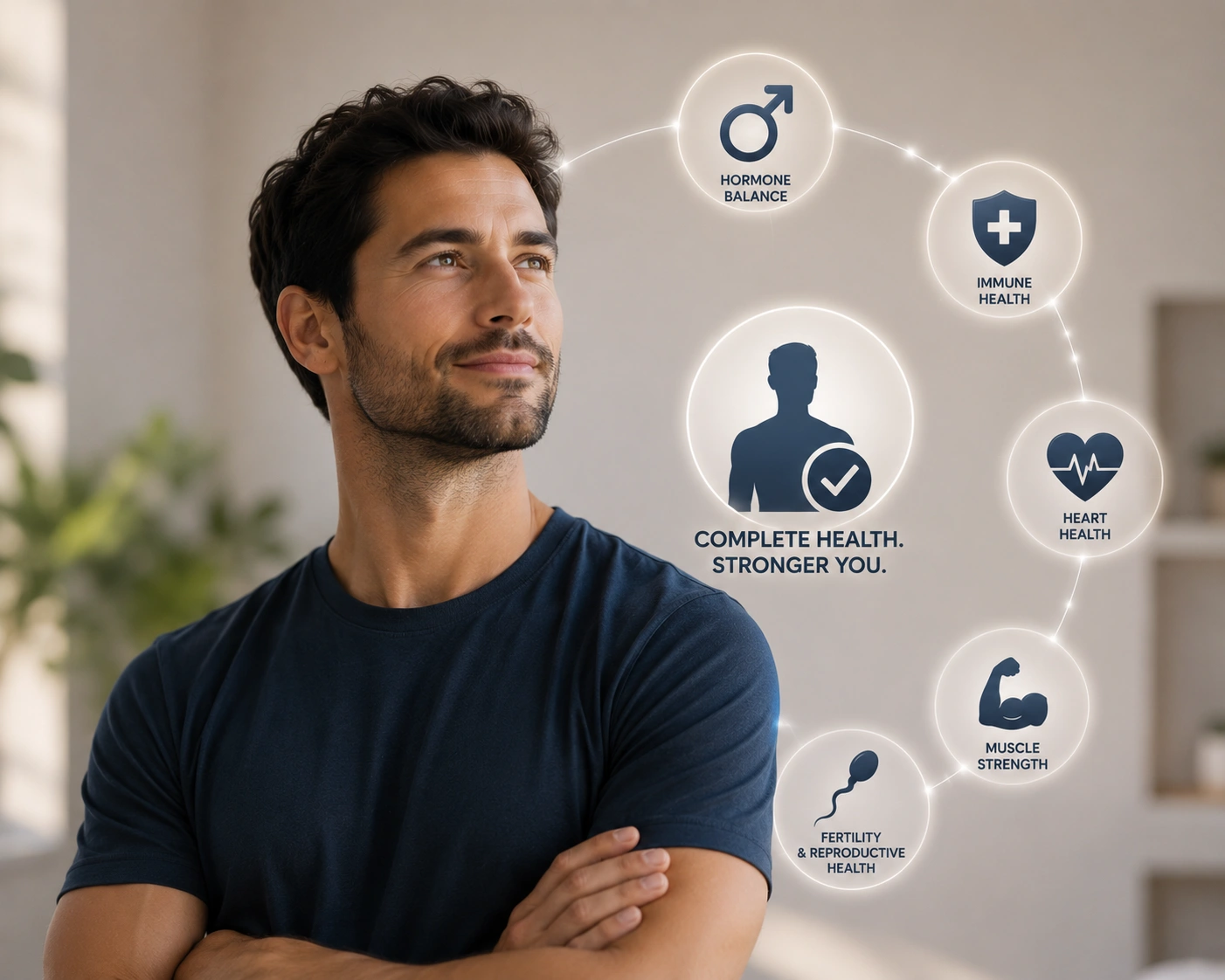 Professional men's health blood testing services in London