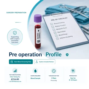 Pre operation profile at medical diagnosis victoria