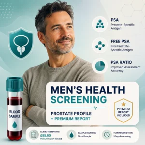 Prostate Profile + Premium Report - Blood Test in London