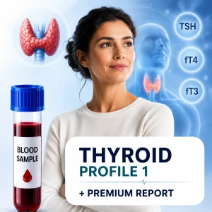 Thyroid Profile 1 + Premium Report - Blood Test in London