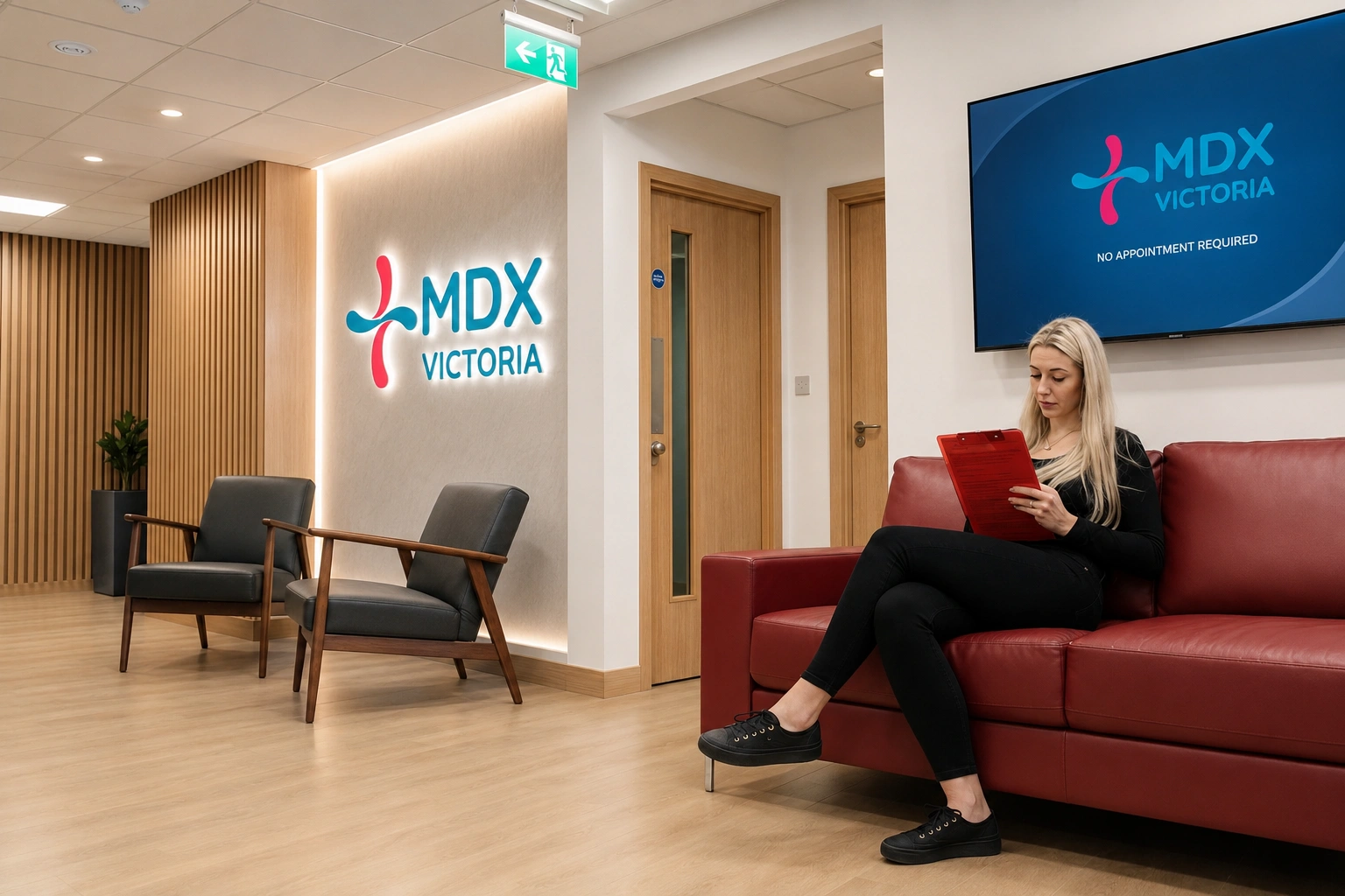 Private GP, ultrasound and blood test services at MDX Victoria Clinic in London