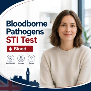 Private Bloodborne Pathogens STI Test Blood Test London MDX Victoria