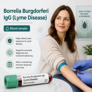 Private Borrelia Burgdorferi IgG (Lyme Disease) blood test in London MDX Victoria