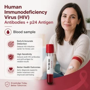 Private Human Immunodeficiency Virus (HIV) Antibodies + p24 Antigen blood test in London MDX Victoria