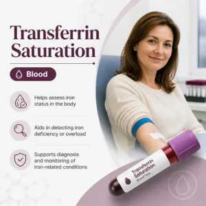 Private Transferrin Saturation Blood test in London MDX Victoria