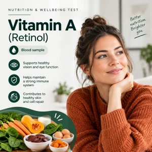Private Vitamin A (Retinol) Blood Test London MDX Victoria
