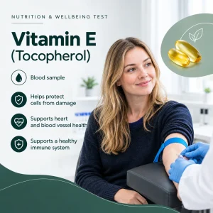 Private Vitamin E (Tocopherol) Blood Test London MDX Victoria